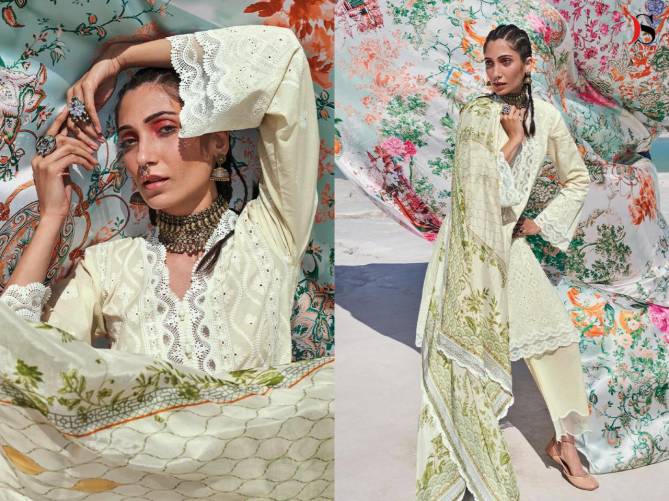 Deepsy Lawnkari 22 Fancy Ethnic Wear Cotton Embroidery Designer Pakistani Salwar Kameez Collection